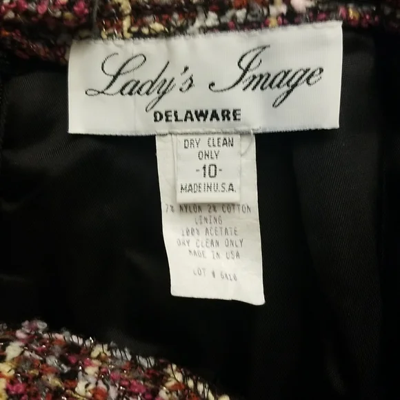 COMPLETELY CONFIDENT ❣️Lady's Image Delaware Tweed Suit, blazer and skirt - Picture 11 of 12